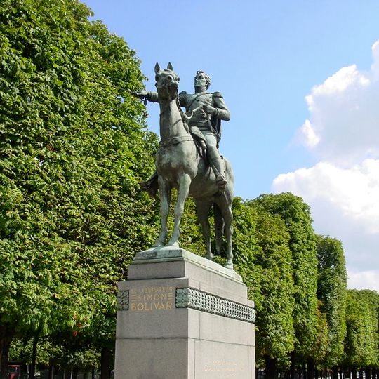 Statue équestre de Simón Bolívar