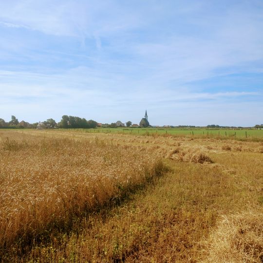 Terrein waarin overblijfselen van nederzettingen