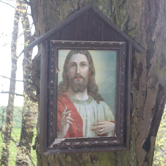 Svatý obrázek v lese nad Bihankou
