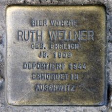 Stolperstein dedicated to Ruth Wellner