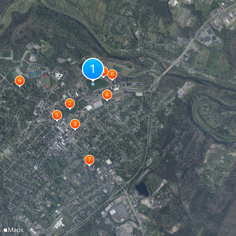 Virginia Military Institute Map