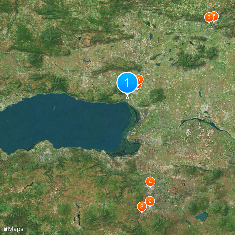 Río Grande de Santiago Map