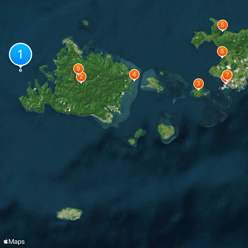 Isole Yaeyama Mappa