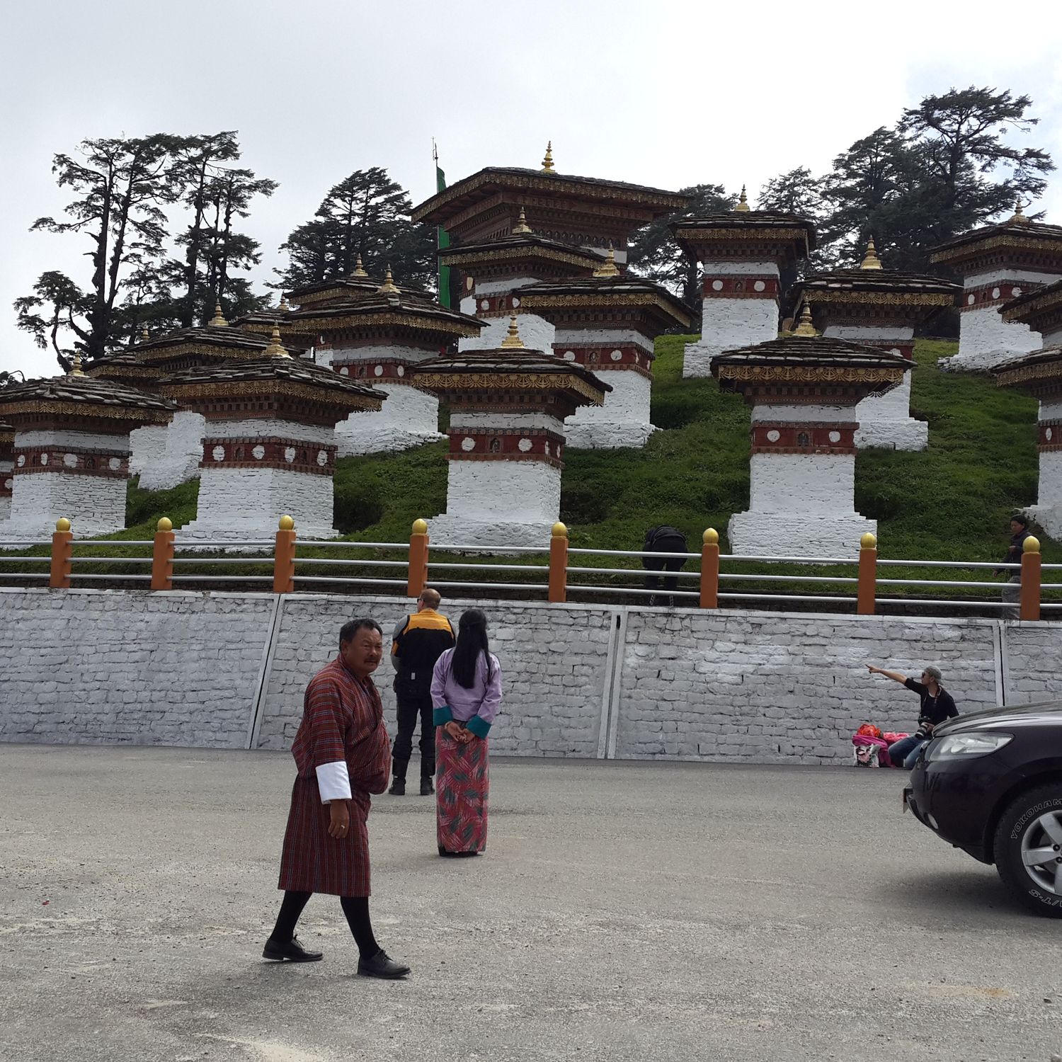 Dochula Pass, site of the annual Druk Wangyel Tshechu