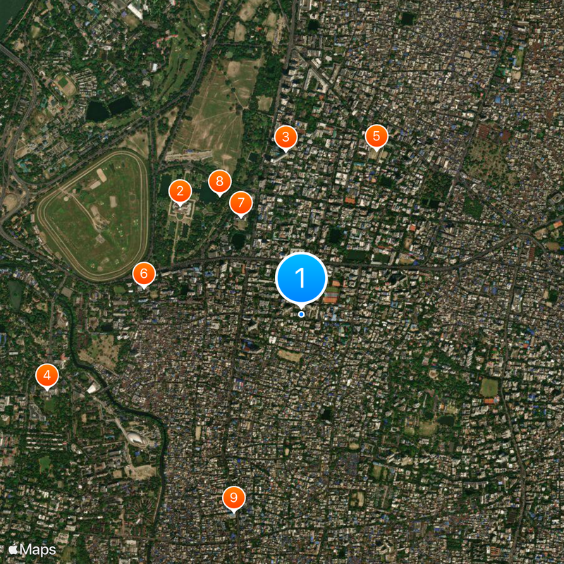Bhawanipur Education Society College Map