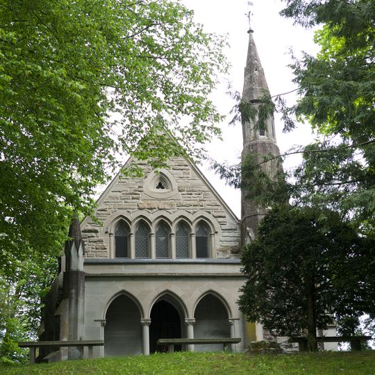 Englischer Friedhof mit Kapelle