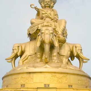 Statue de Samantabhadra
