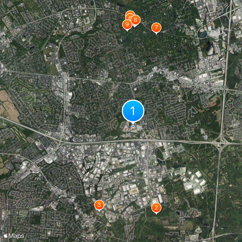 Southeast Christian Church Map