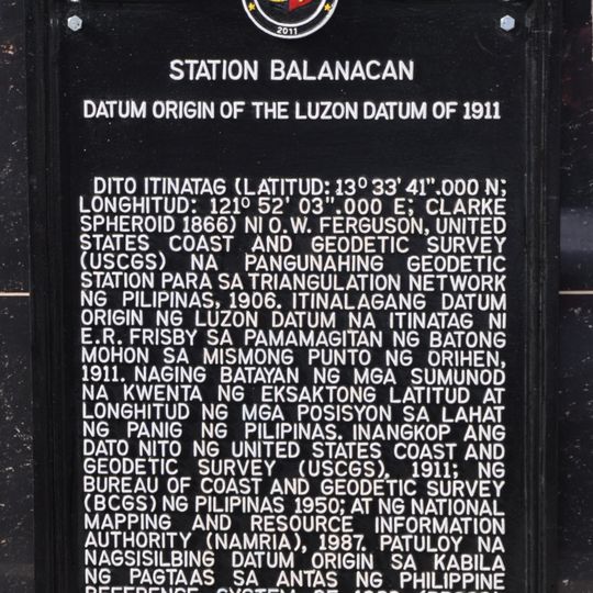 Station Balanacan historical marker