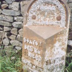 Milestone, E of jct opp to Draughton, 100m above Parking sign
