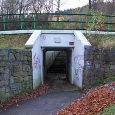 Underpass under railway line in Andělská Hora