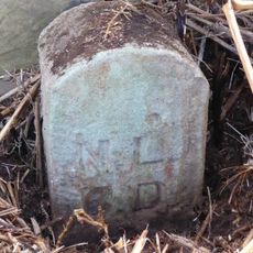 Boundary Stone 1010 Metres To North Of Cross Keys Inn, At Ngr Nz566167