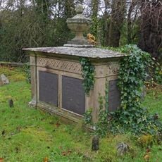 Tomb of Samuel Brady in the churchyard of St Mary