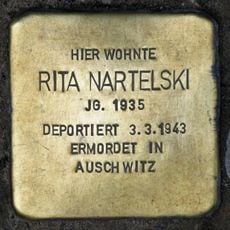 Stolperstein für Rita Nartelski