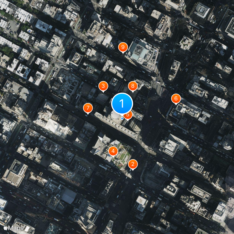 Marquis Theatre Mappa