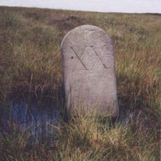 Milestone Approximately 400 Metres East Of Lady Cross (Qv) On Old Salt Road