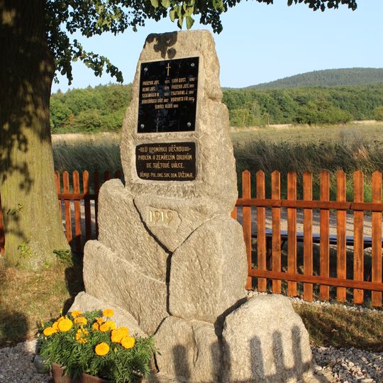 World War I memorial in Vížina