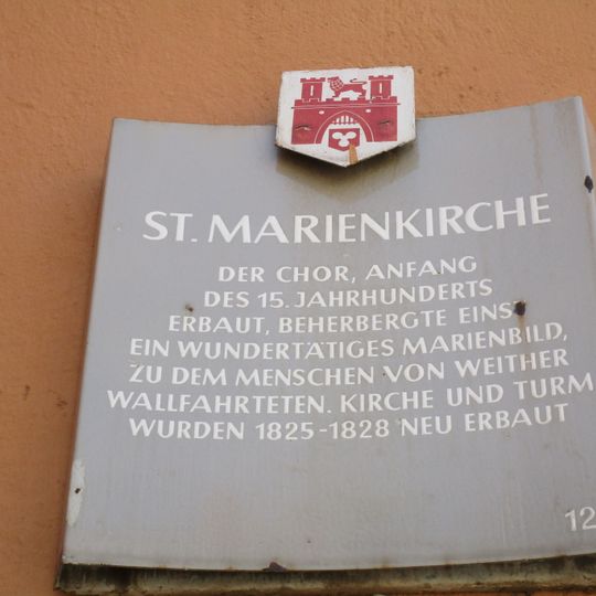 Stadttafel St. Marienkirche