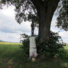 Kříž v Lejšovce u křižovatky na Skrýšov