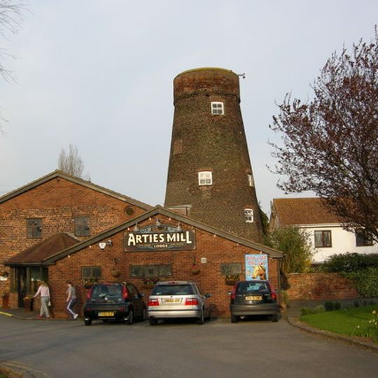 Windmill Tower At Arties Mill