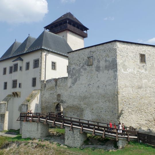 Trenčiansky hrad, rampa prístupová