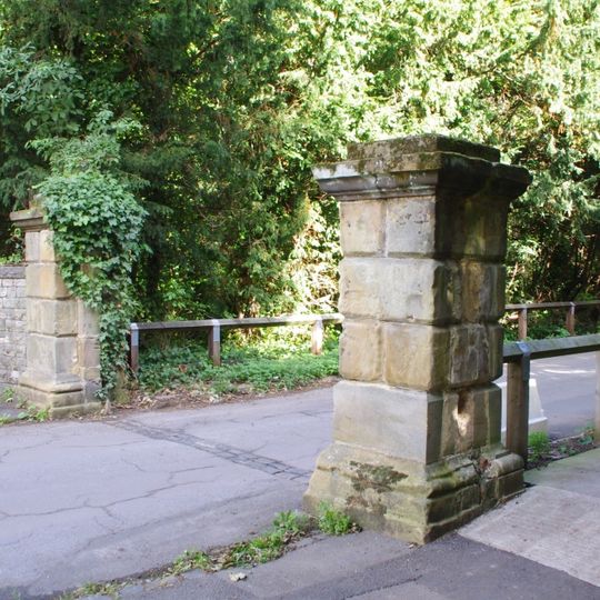 Gatepiers At Entrance To Drive Of Kirkleatham Hall School