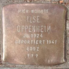 Stolperstein dedicated to Ilse Oppenheim