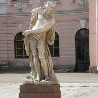 Neptune statue of Stroganov Palace