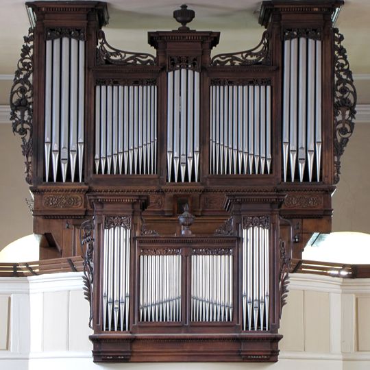 Orgue de tribune de l'église Saint-Nicolas d'Ergersheim