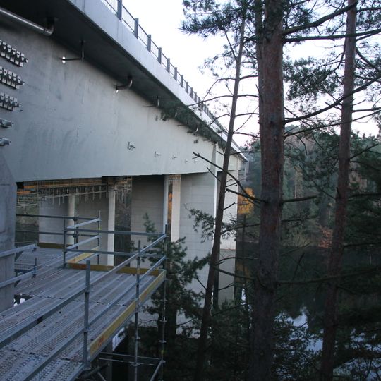 Bridge of the Highway D1 over the Sedlický potok