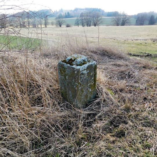 Kříž u silnice z Čenkova do Třeště u Sovova potoka