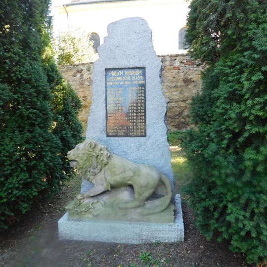 Pomník padlým v Přistoupimi