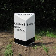 Milepost At Ngr Sk 14312517