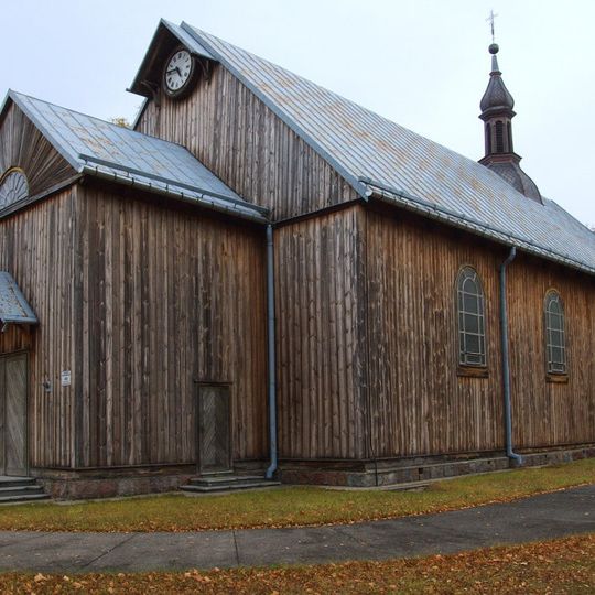 Saint Andrew Bobola church in Skierkowizna