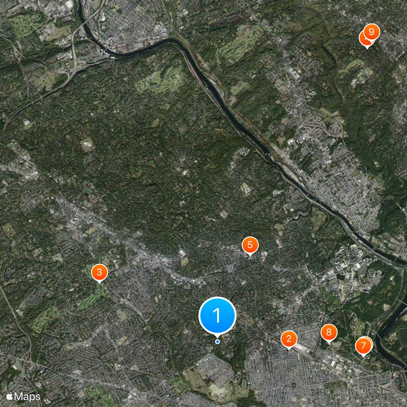 Lower Merion Township Mapa
