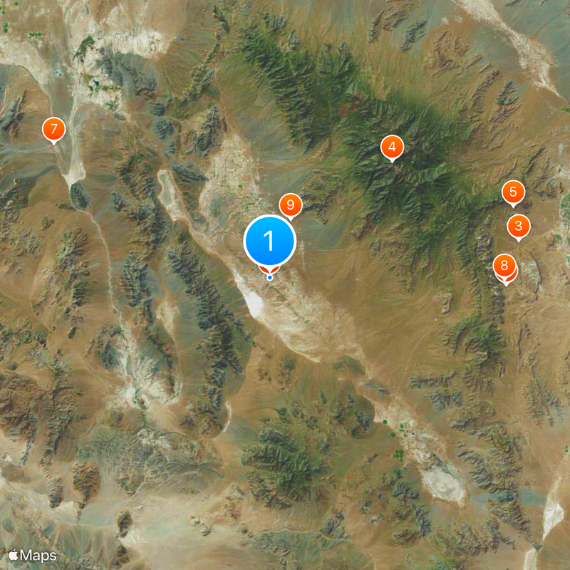 Sheri's Ranch Brothel Map