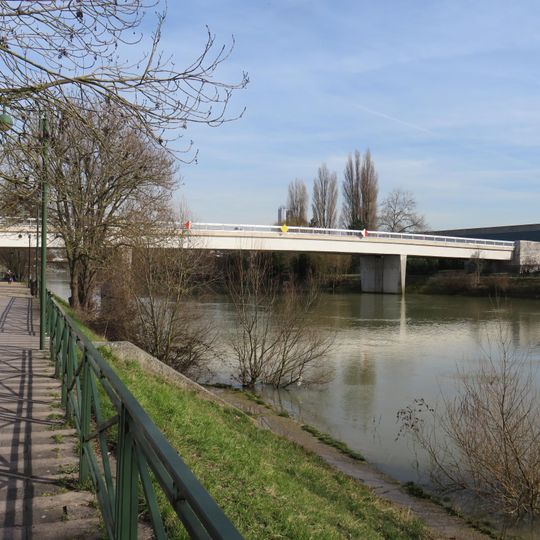 Passerelle de l'usine des eaux