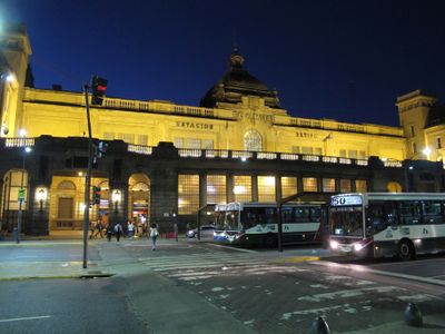 At night 0