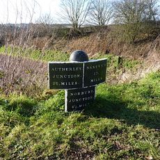 Shropshire Union Canal Milepost Approximately 25 Metres To South East Of Bridge Number 52