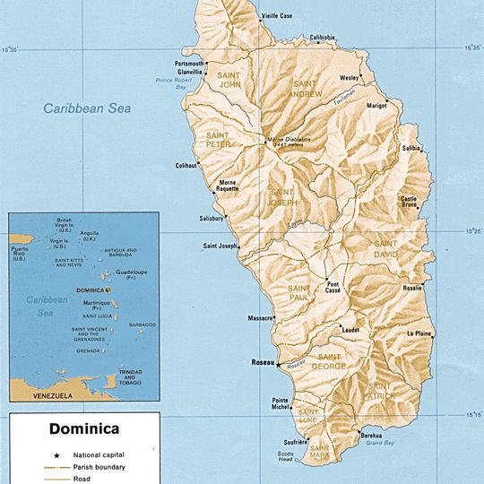 Geography of Dominica