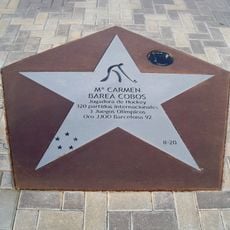 Placa a Mª Carmen Barea Cobos