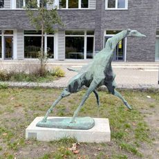 Laufende Giraffe