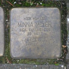 Stolperstein en memoria de Minna Meyer