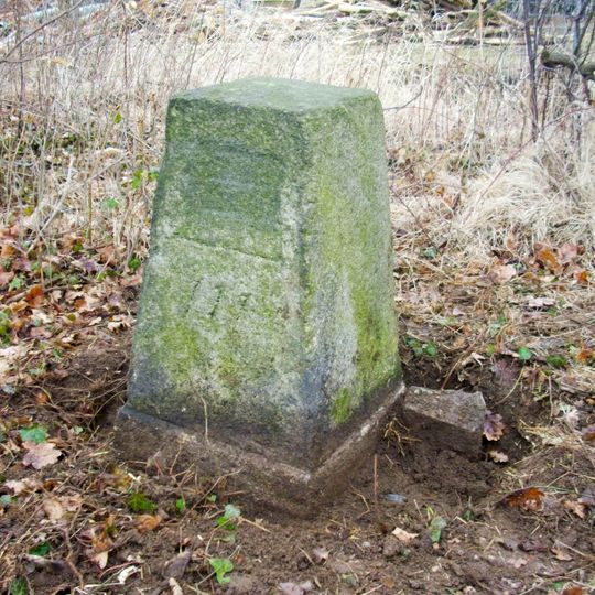 Sächsisch-Preußischer Grenzstein: Pilar Nr. 111