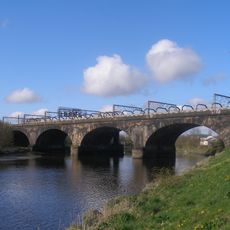Railway Viaduct Over River Ribble