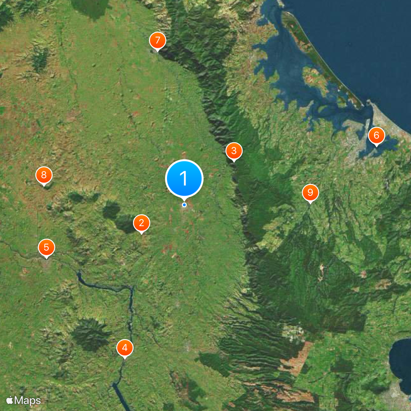Matamata Map