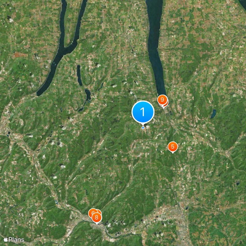 Watkins Glen International Kaart