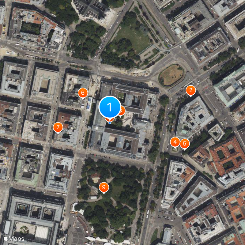 University of Vienna Map