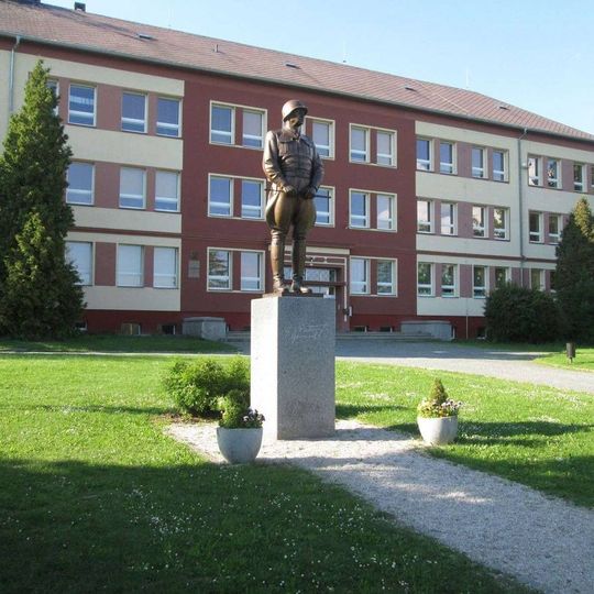 Socha generála Pattona v Dýšině