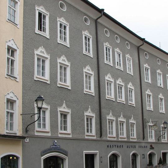 Bürgerhaus, Metzger Buchnerhaus/ehem. Gasthaus Zum alten Fuchs